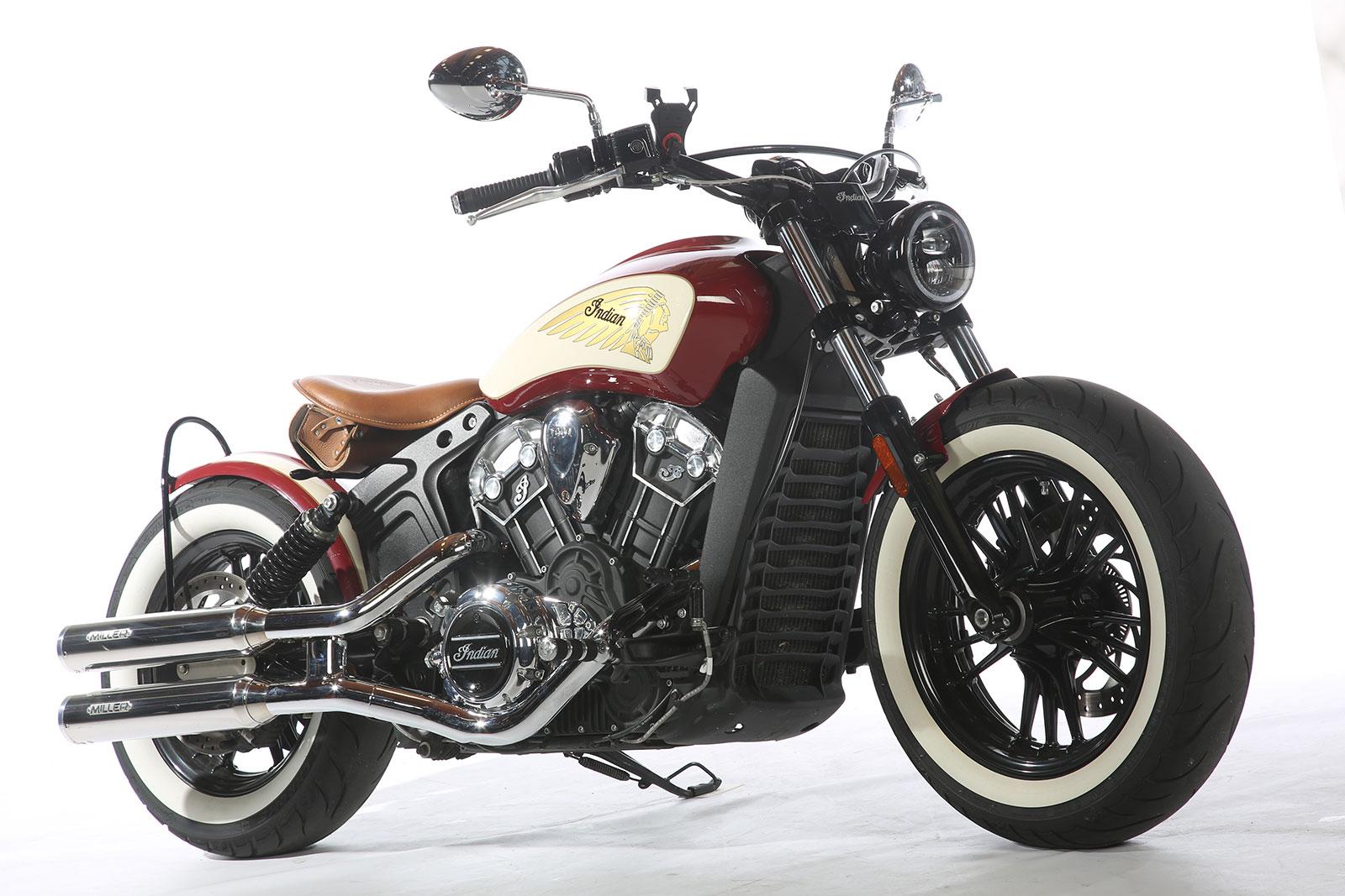 Budweis Custom Show 2023 - First Place Indian Scout class