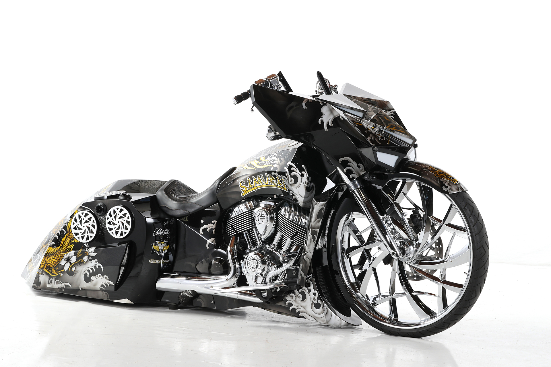 Budweis Custom Show 2023 - First Place Indian Scout class