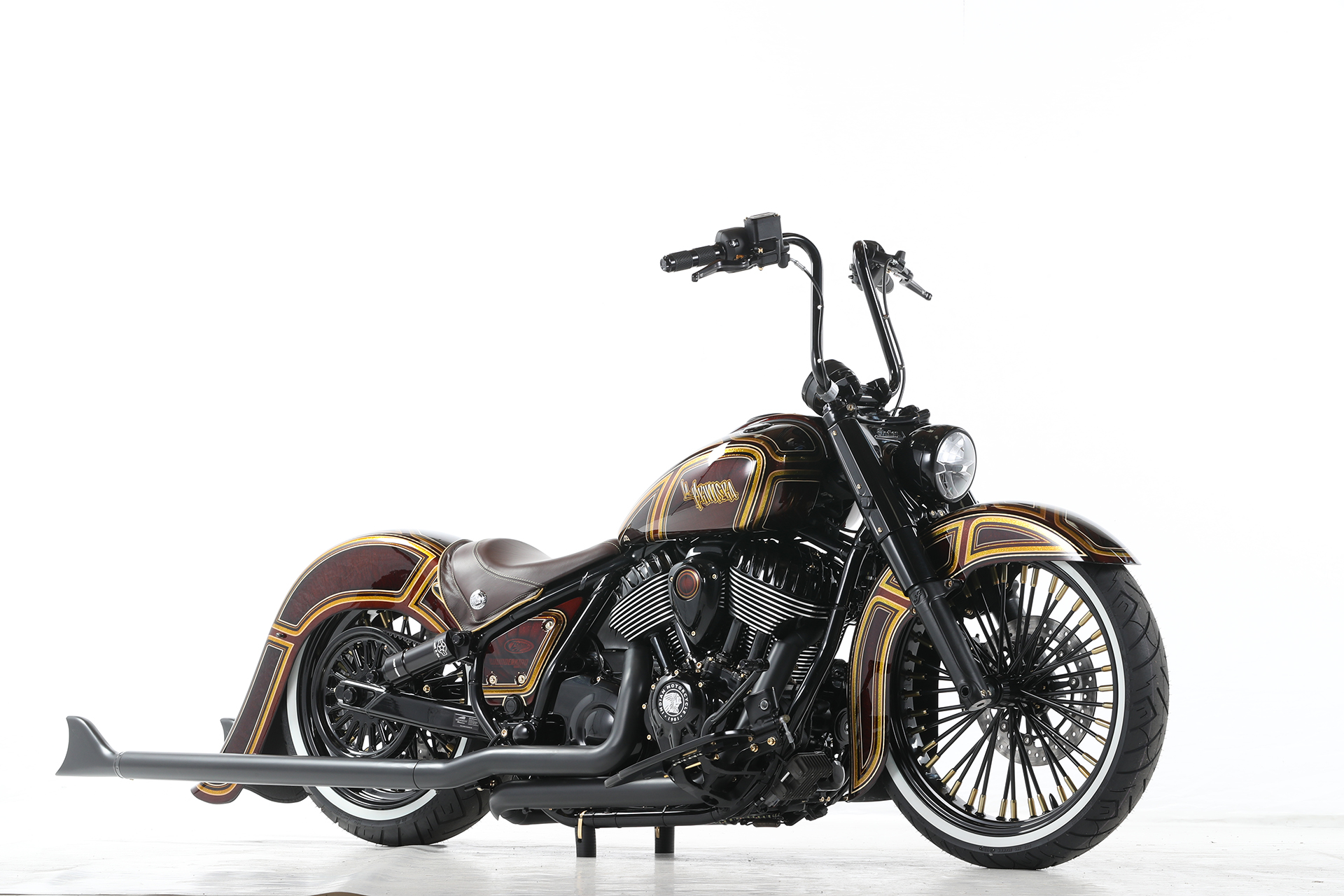 Budweis Custom Show 2023 - First Place Indian Scout class