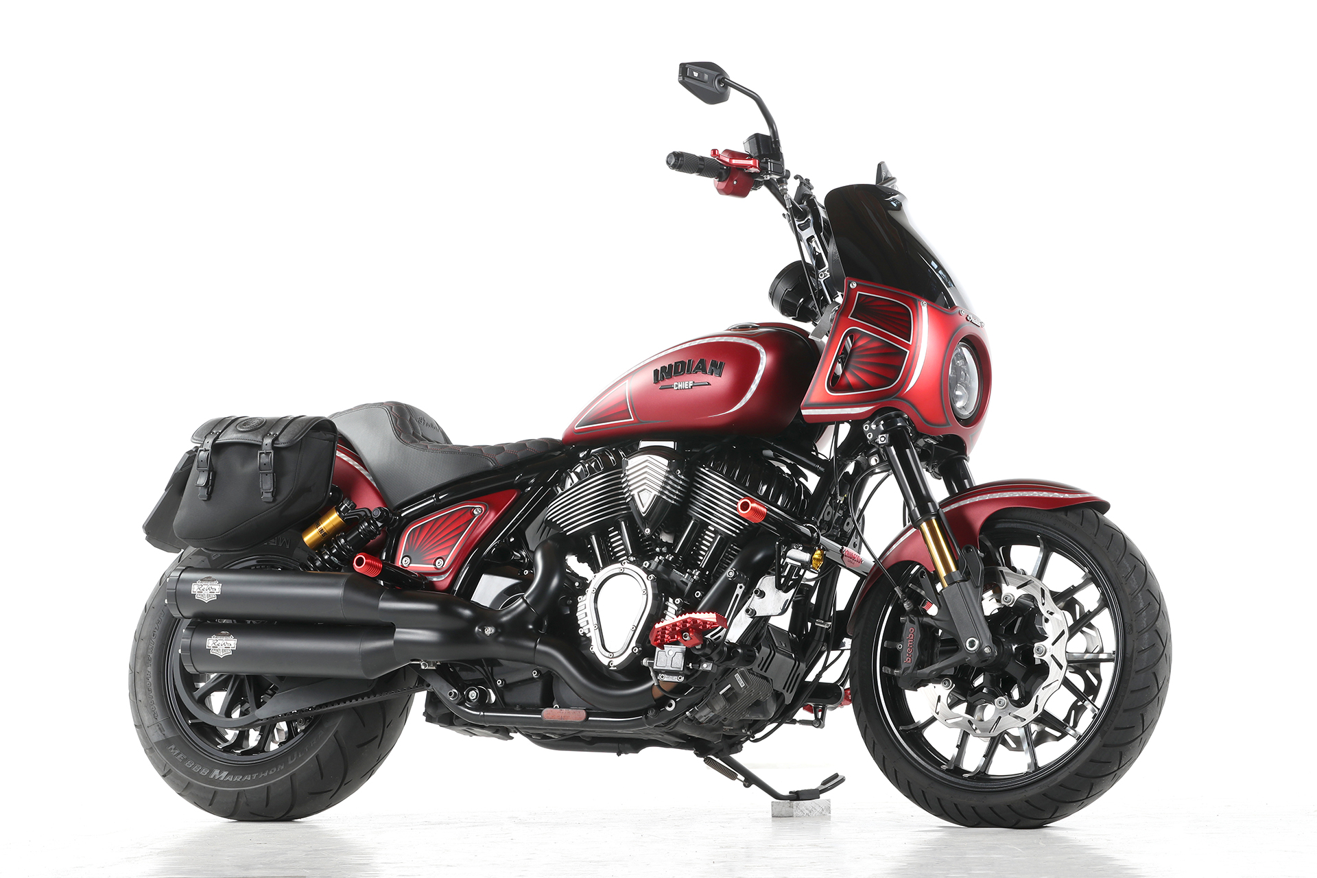 Budweis Custom Show 2023 - First Place Indian Scout class