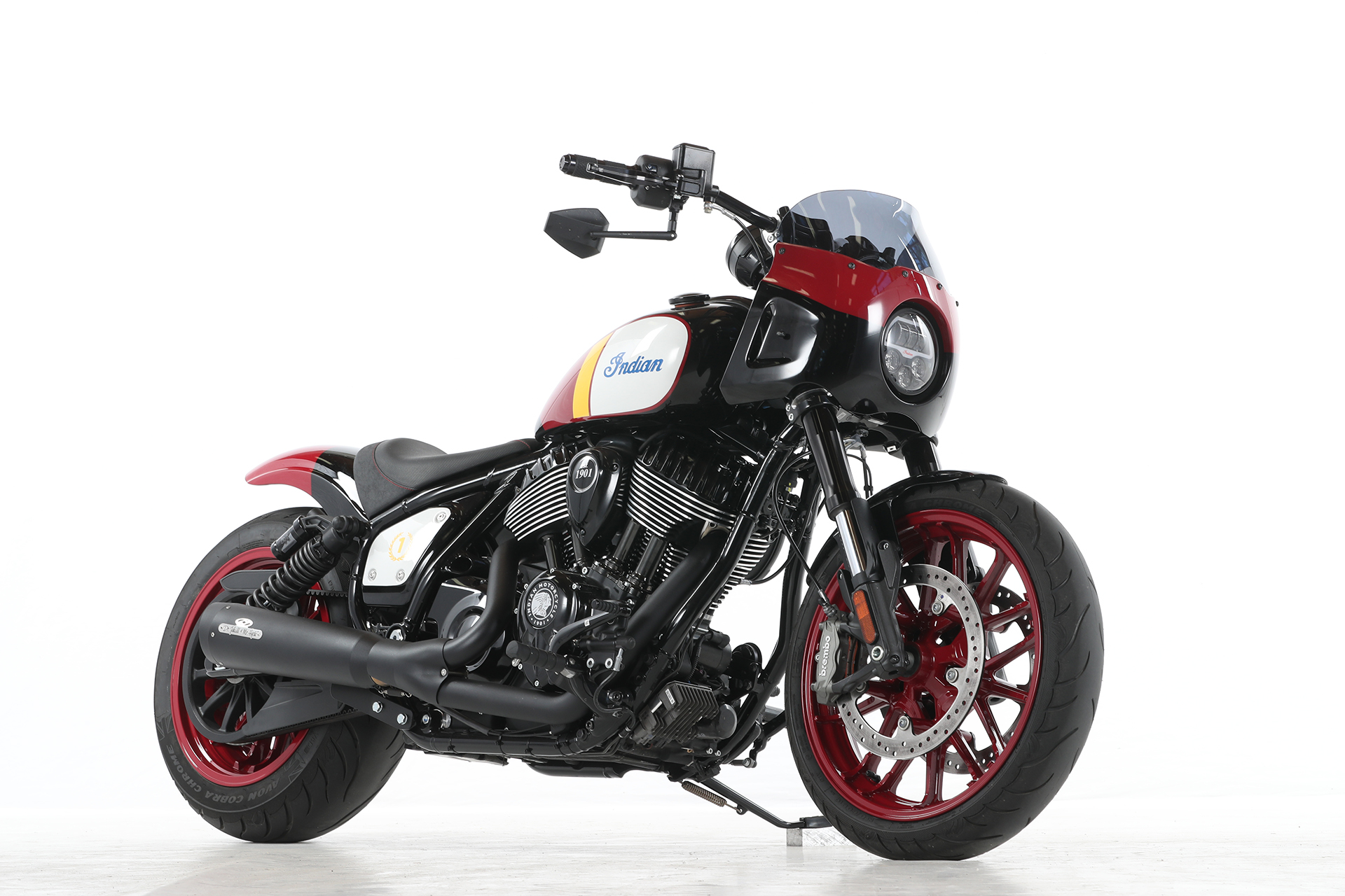 Budweis Custom Show 2023 - First Place Indian Scout class