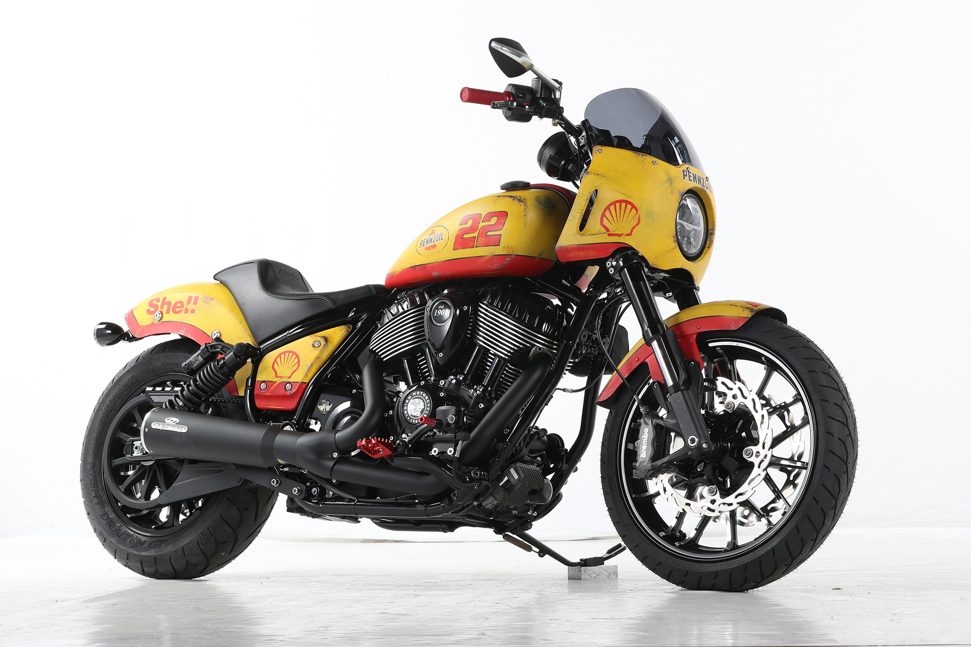 Budweis Custom Show 2023 - First Place Indian Scout class
