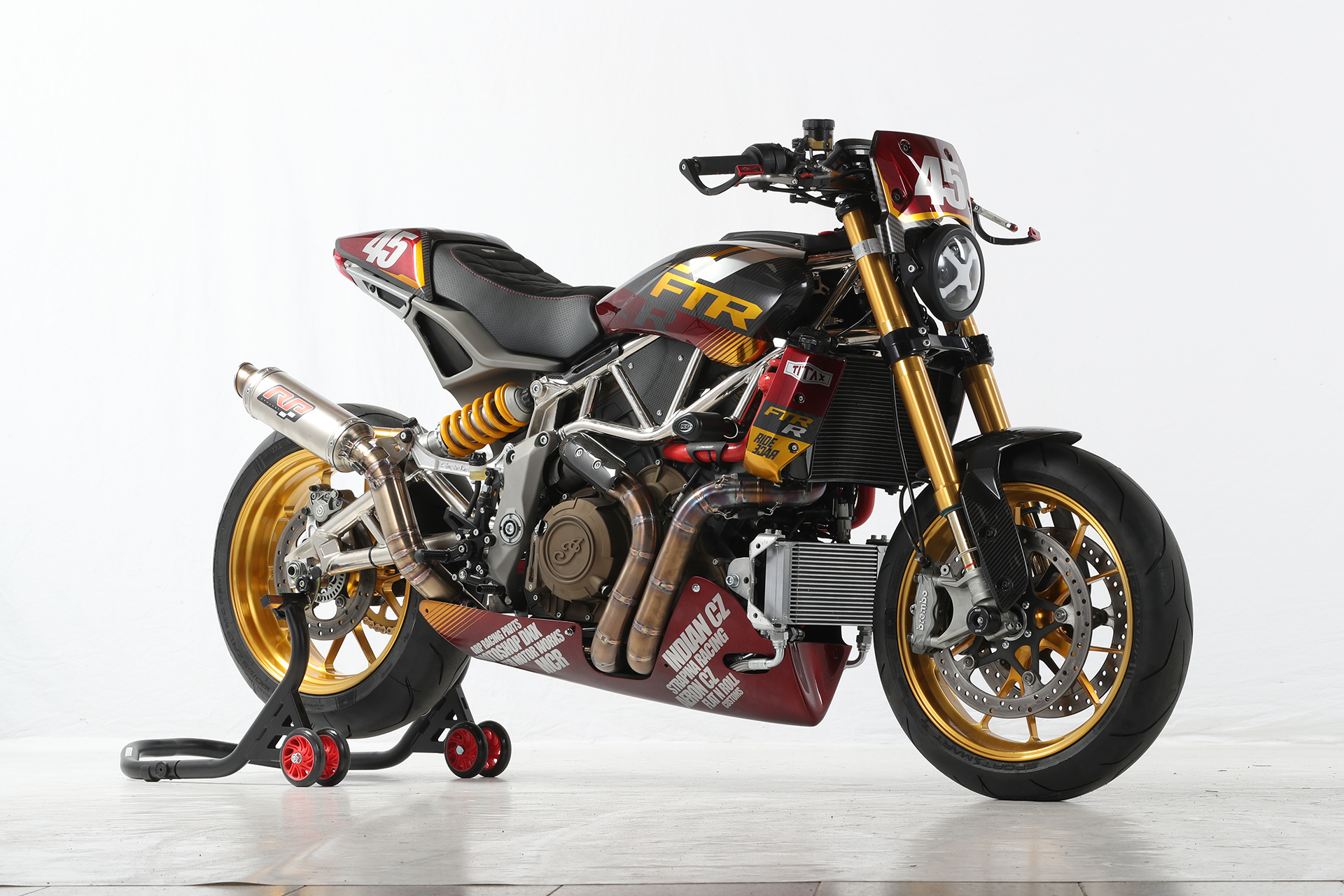 Budweis Custom Show 2023 - First Place Indian Scout class