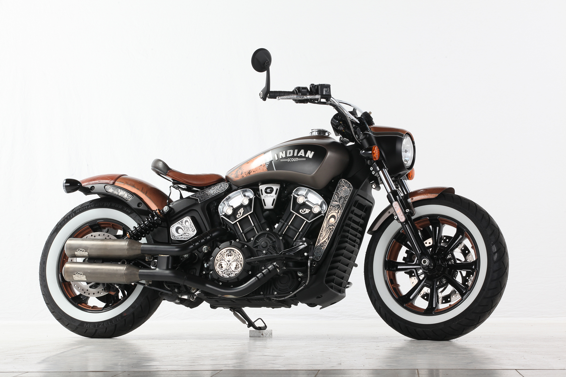 Budweis Custom Show 2023 - First Place Indian Scout class