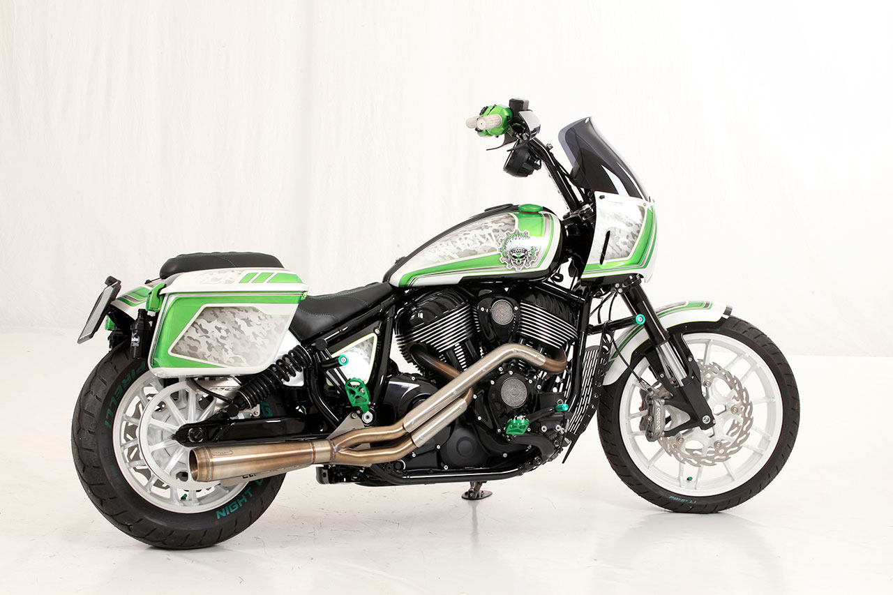 Budweis Custom Show 2023 - First Place Indian Scout class
