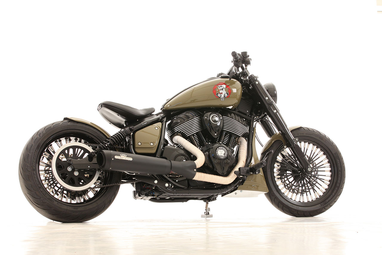 Budweis Custom Show 2023 - First Place Indian Scout class
