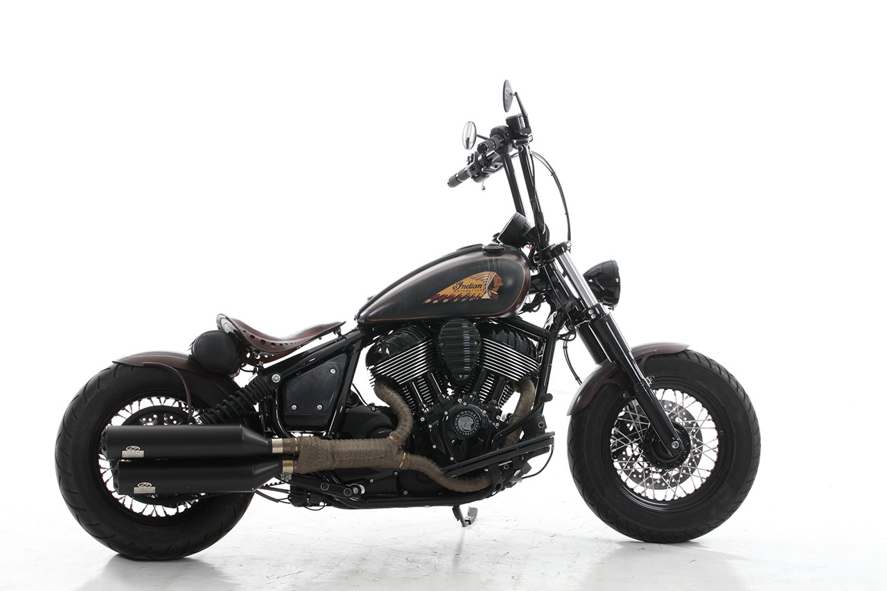 Budweis Custom Show 2023 - First Place Indian Scout class