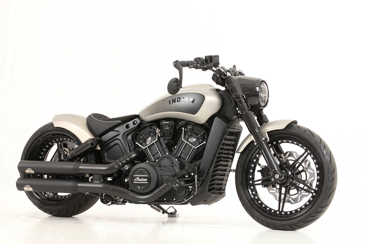 Budweis Custom Show 2023 - First Place Indian Scout class
